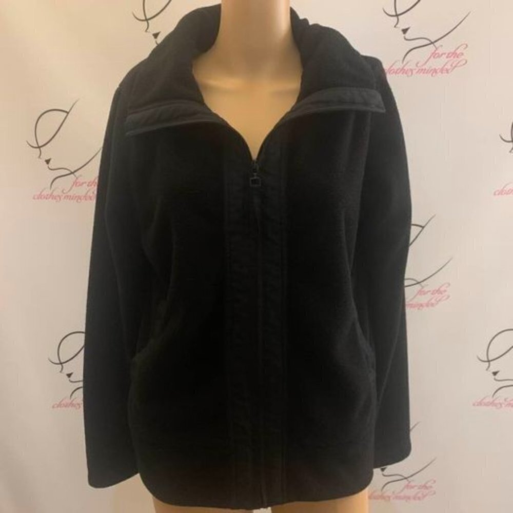 Coldwater Creek. Size Small. Zip Front. Long Sleeve. Jacket. Pockets. B99.